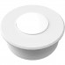 ronde drukknop wit mini 35mm push power 